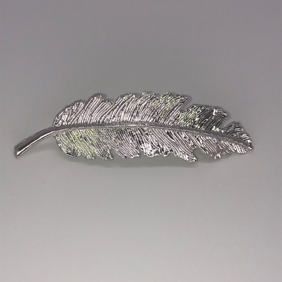 Boho Feather Barette - Picture 1 of 5
